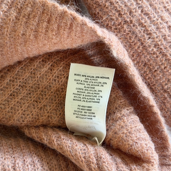 Wilfred Tan Ribbed Cardigan - Picture 5 of 5